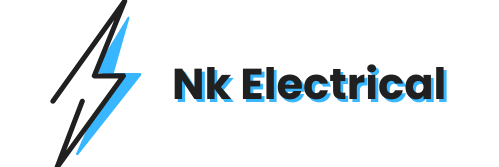 black yellow simple electric shop logo